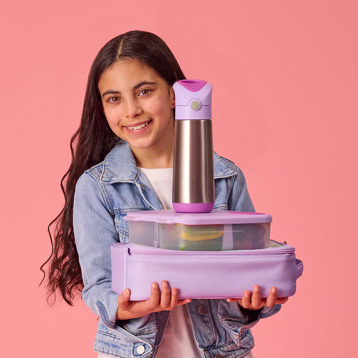 B.Box Insulated Drink Bottle 500ml - Sugar Plum