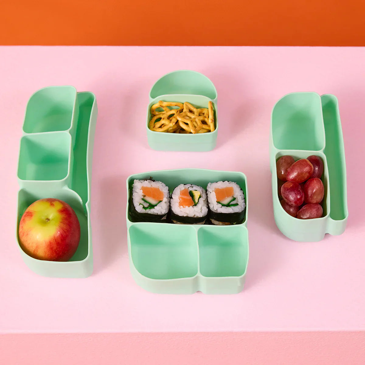 B.Box Silicone Bento Tray - Forest
