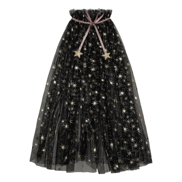 Mimi & Lula Agatha Tulle Cape - Black