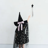 Mimi & Lula Agatha Tulle Cape - Black