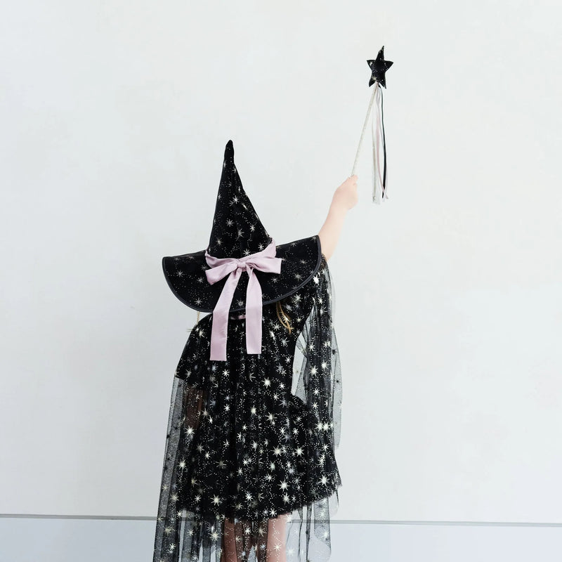 Mimi & Lula Agatha Tulle Cape - Black