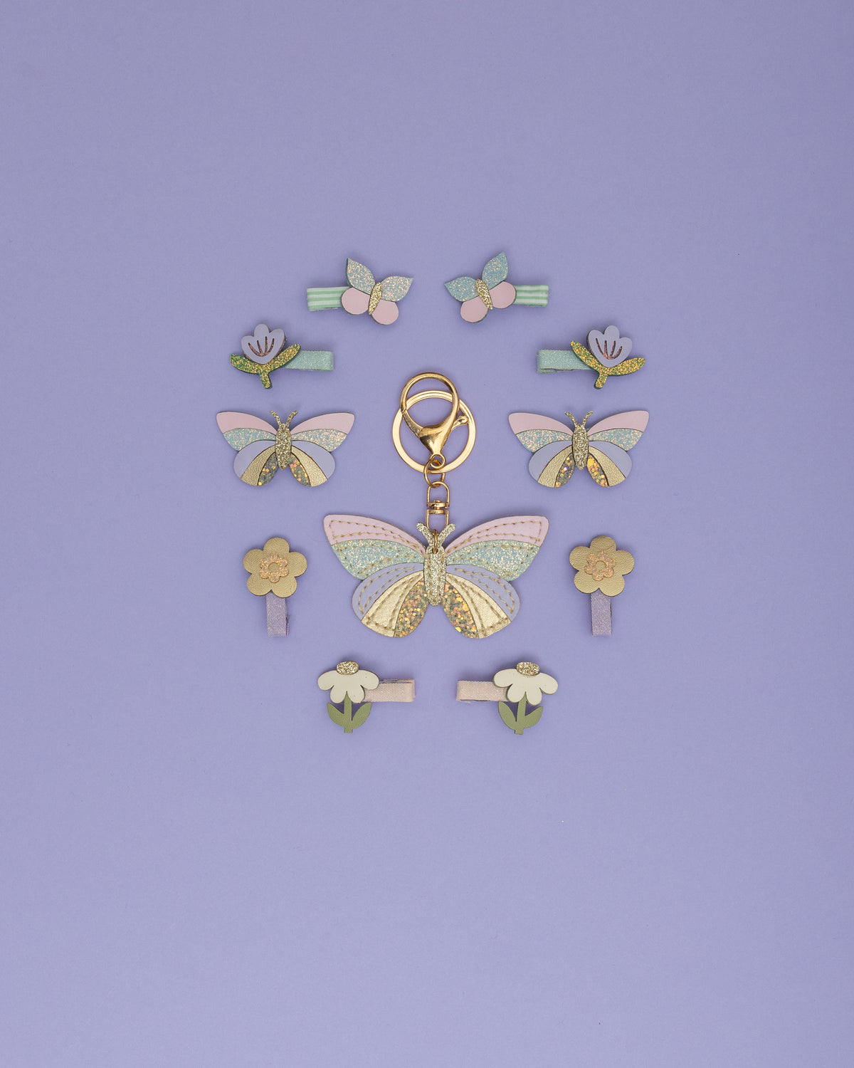 Butterfly Keyring