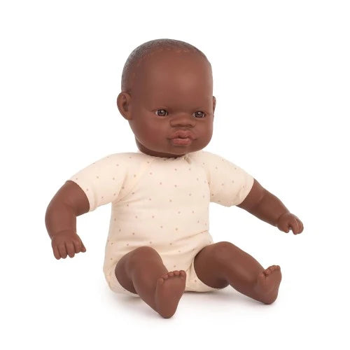 Miniland Soft Body Doll - African 32cm