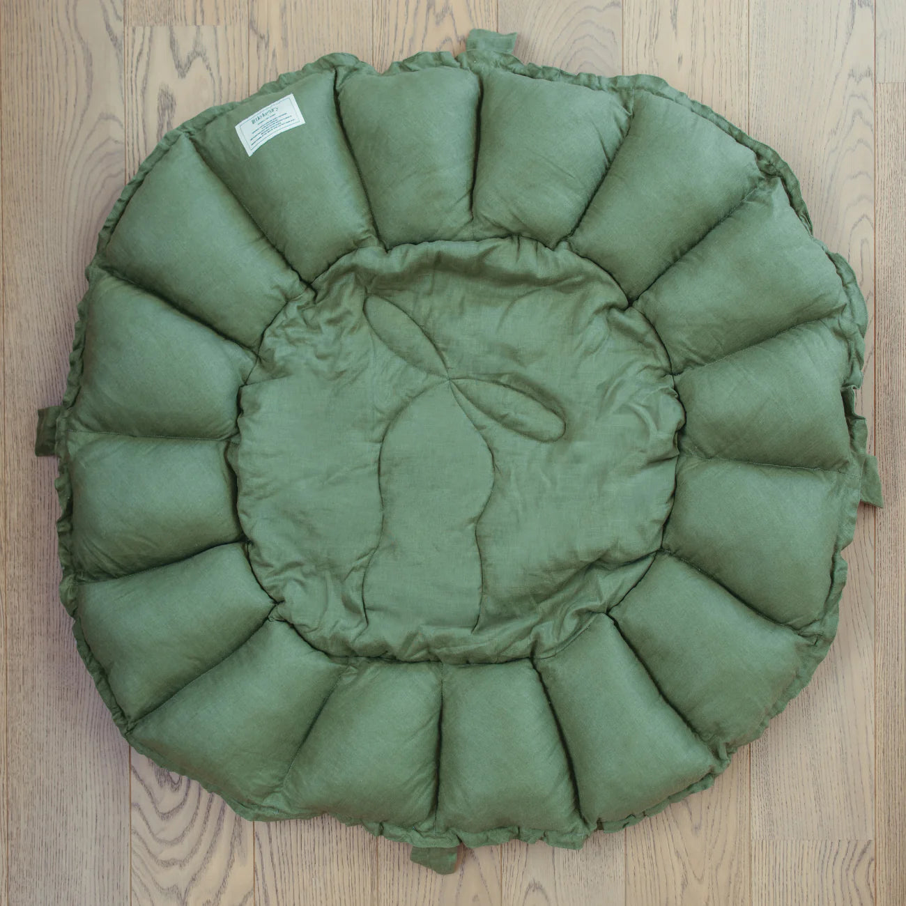 Little Luxury Plush Organic Playmat - Olive