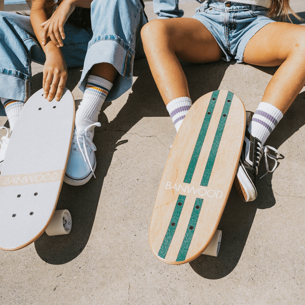 Banwood Skateboard - White