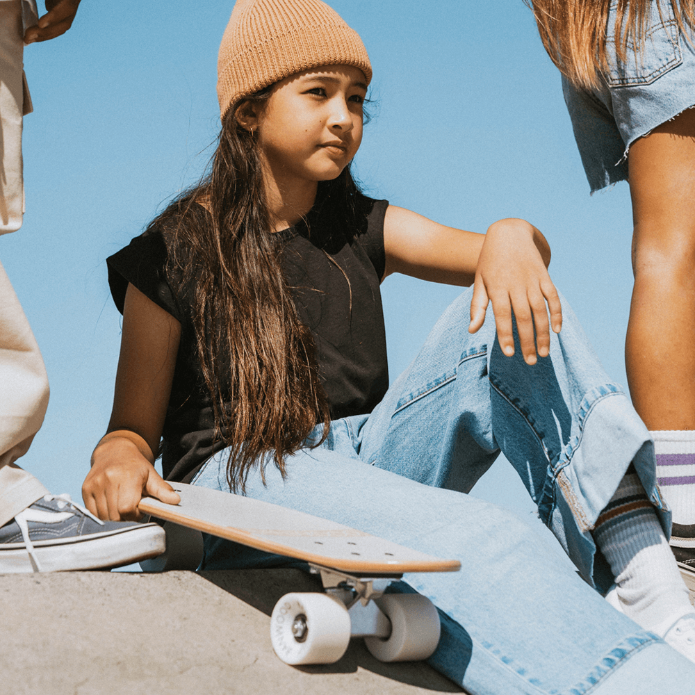 Banwood Skateboard - White