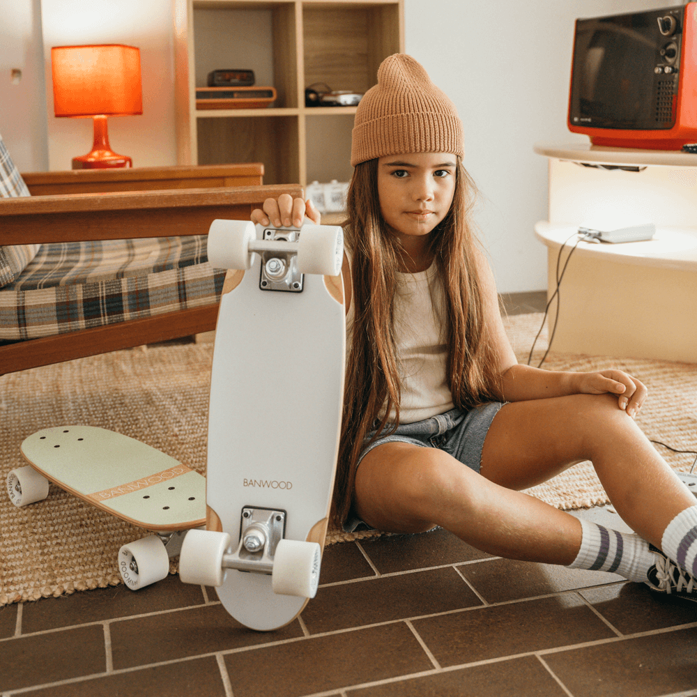 Banwood Skateboard - White