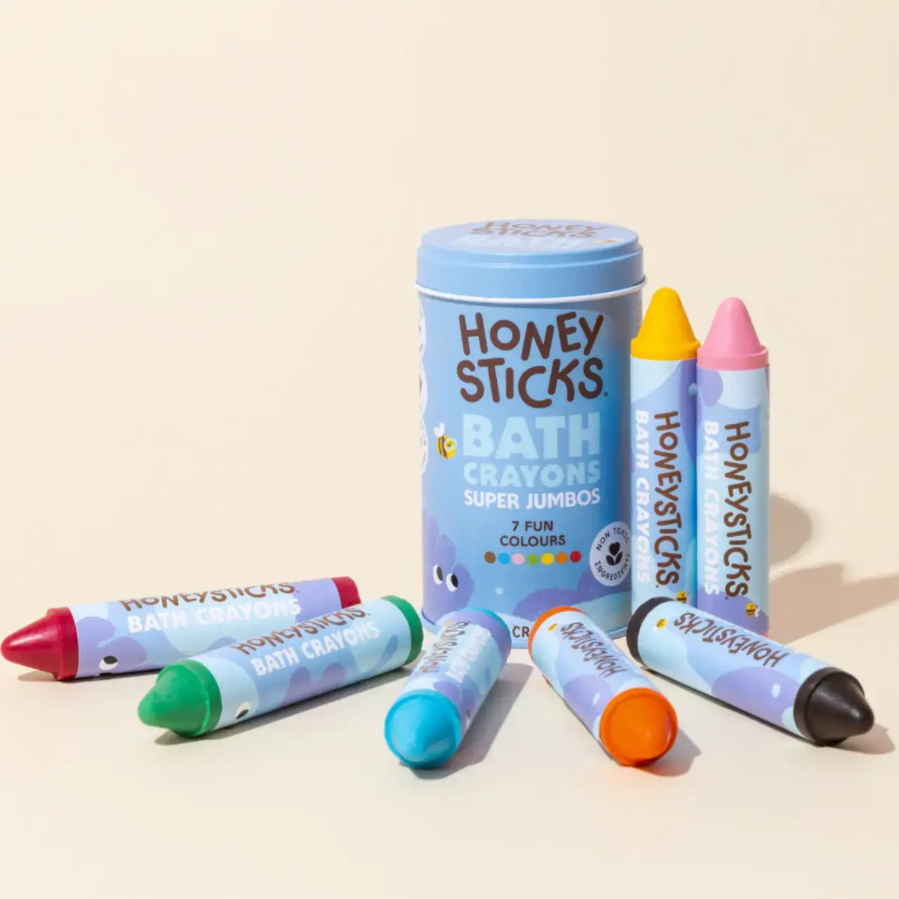 Honeysticks Bath Crayons Super Jumbos 7pk