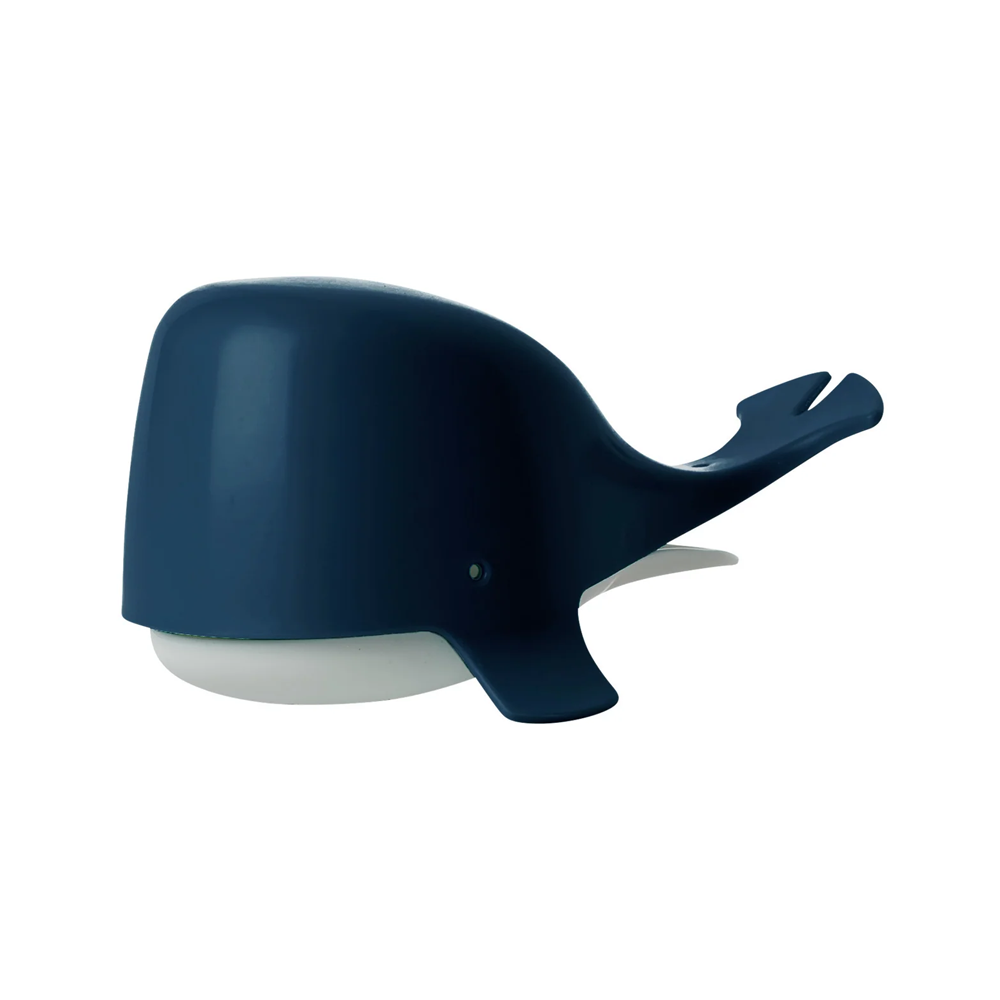 Boon - Chomp Hungry Whale Bath Toy Navy