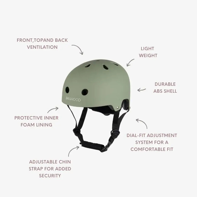 Banwood Classic Helmet - Forest