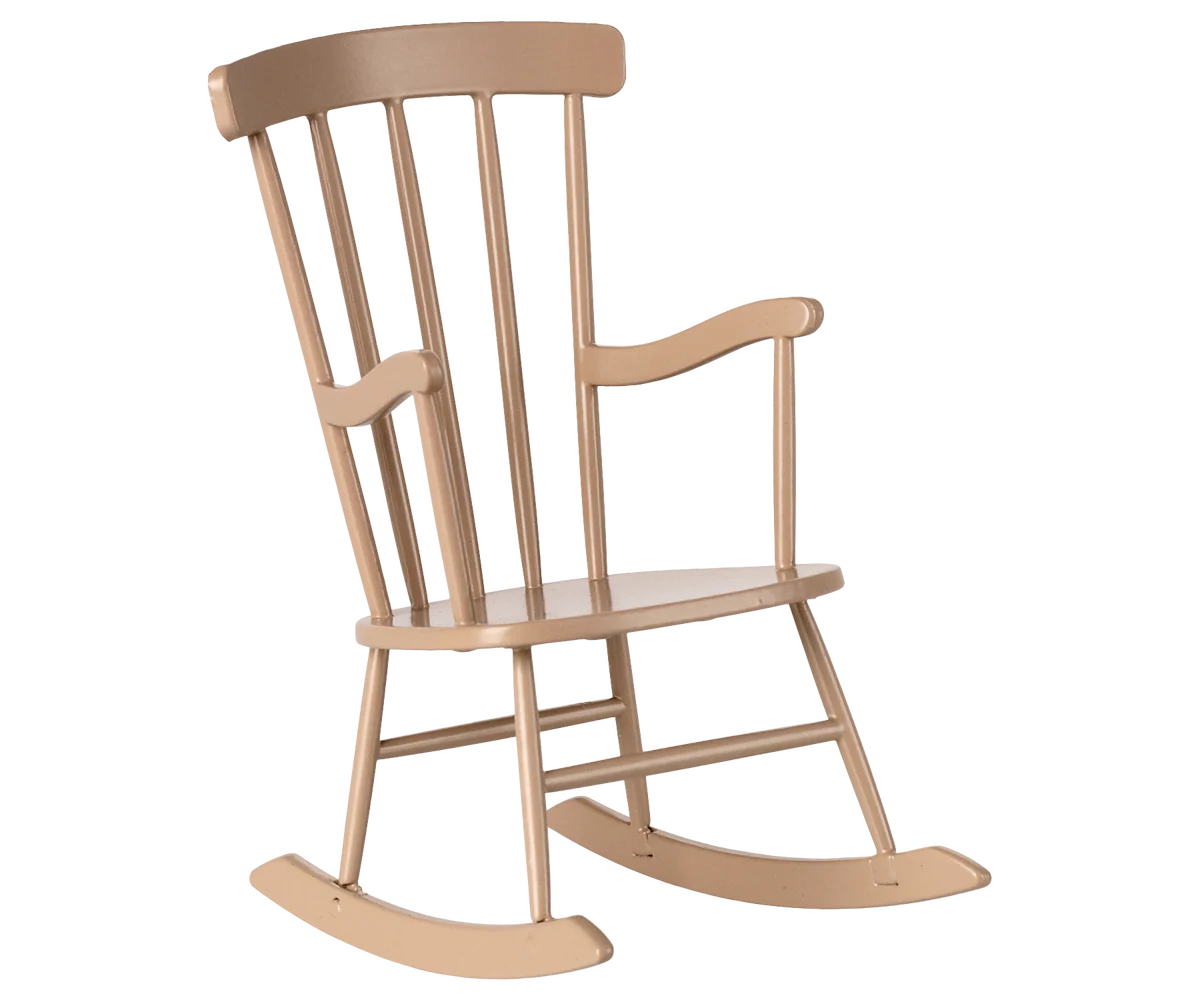 Rocking Chair Miniature | Dark Sand