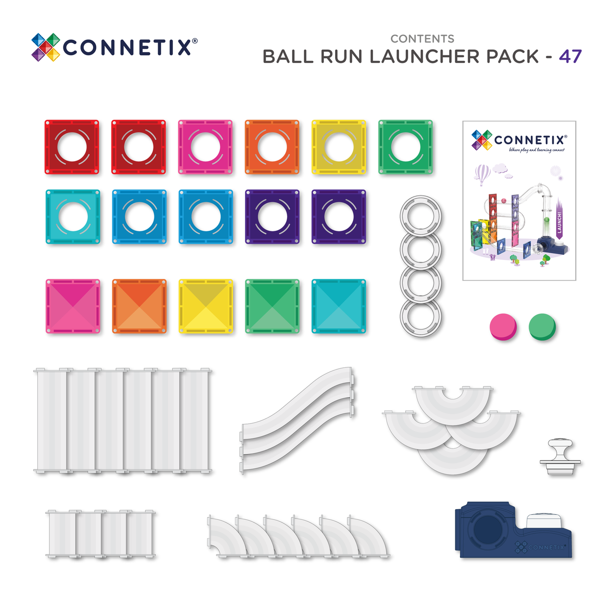 Ball Run Launcher Pack 47 Pc