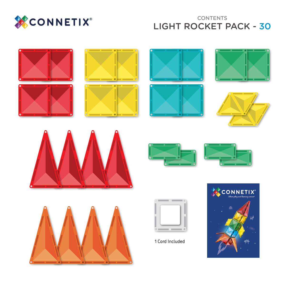 Light Rocket Pack 30 Pc