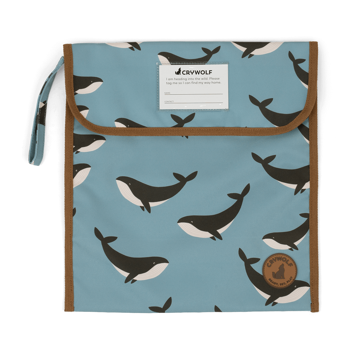 Crywolf Book Bag - Whale Trail