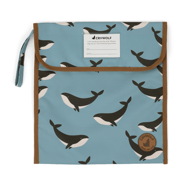 Crywolf Book Bag - Whale Trail