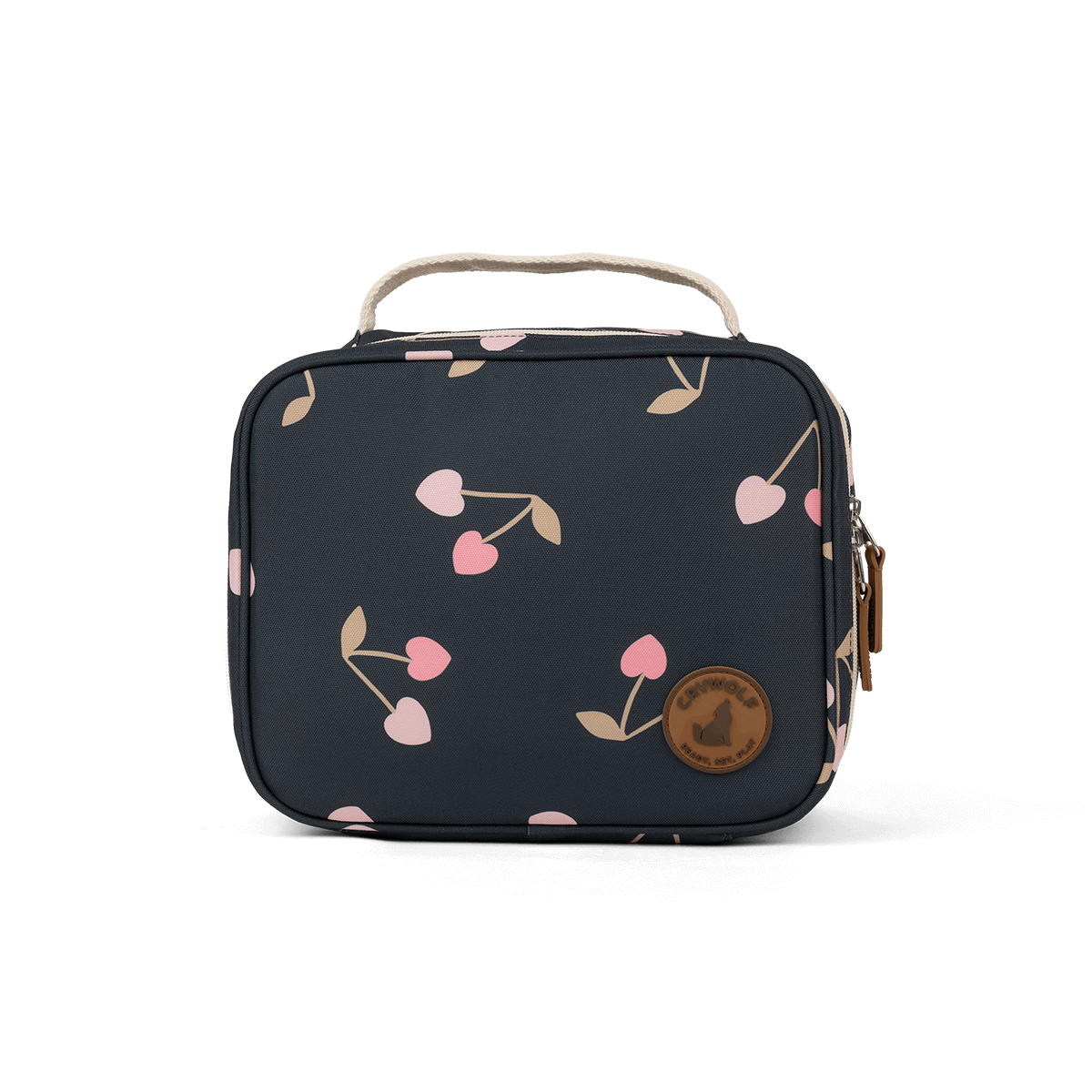 Crywolf Everyday Lunch Bag -  Cherry Hearts
