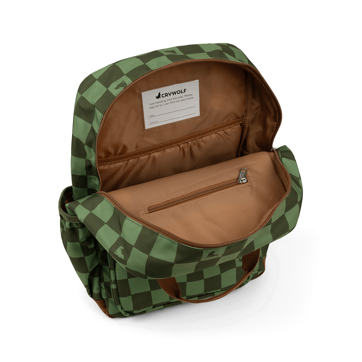 Crywolf Knapsack - Green Check