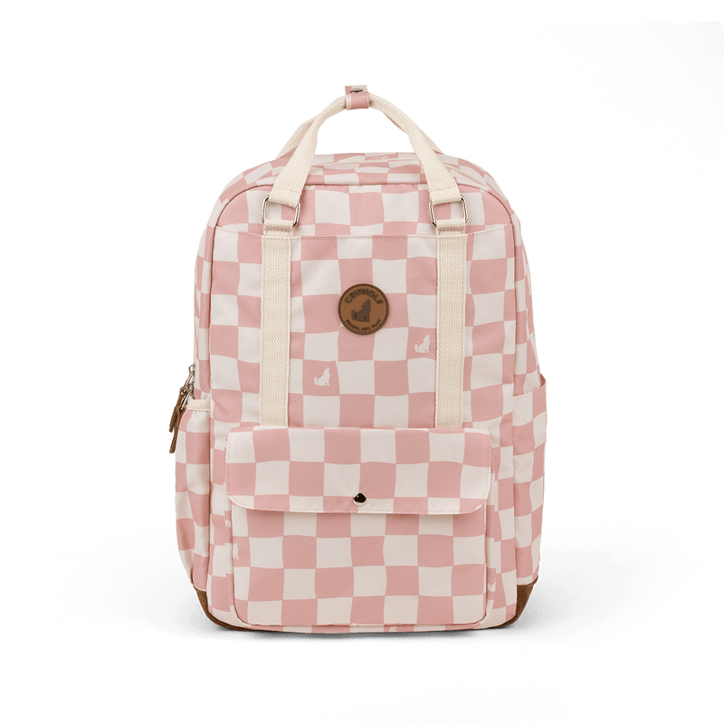 Crywolf Knapsack - Pink Check