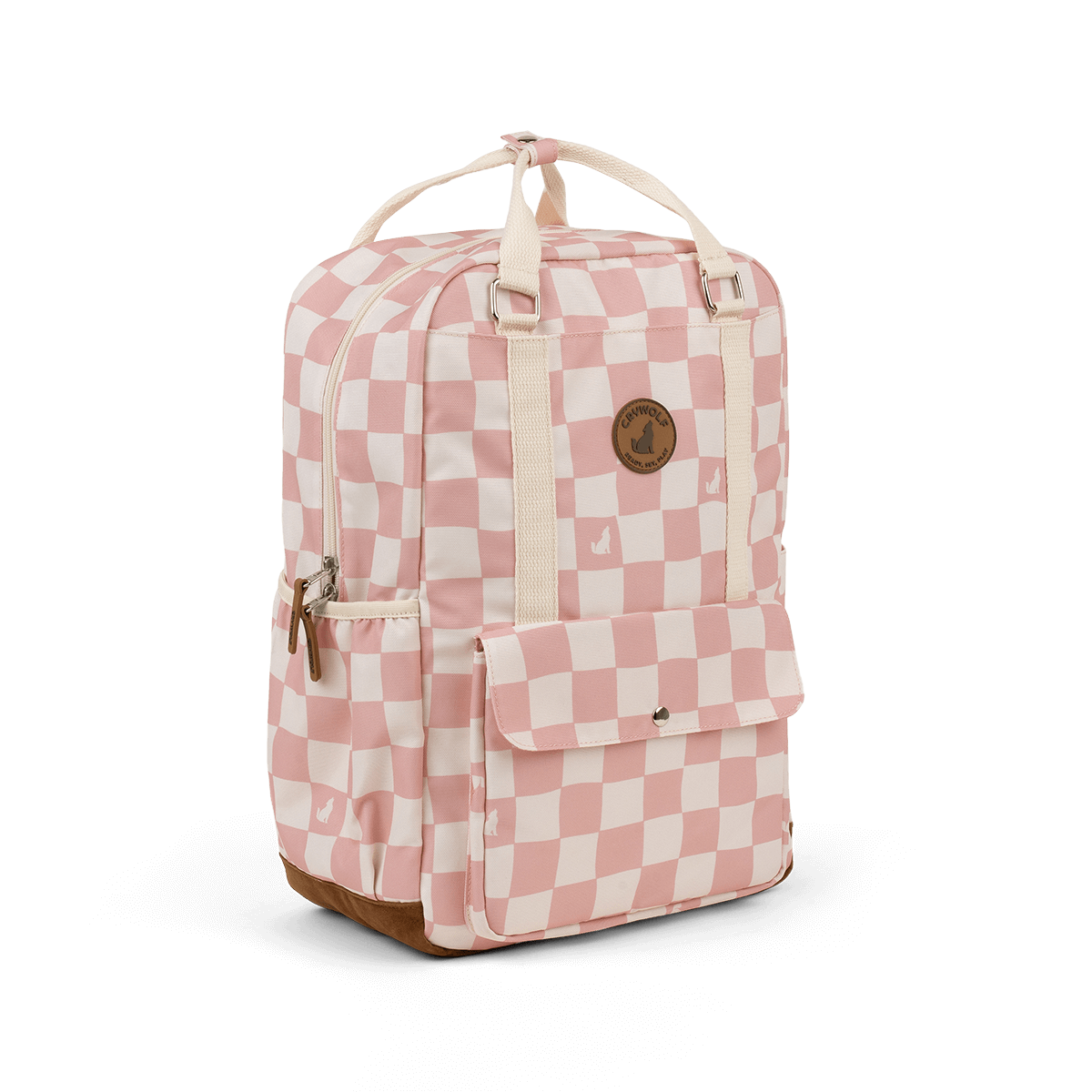 Crywolf Knapsack - Pink Check