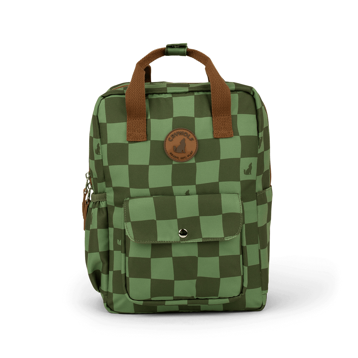 Crywolf Mini Backpack - Green Check