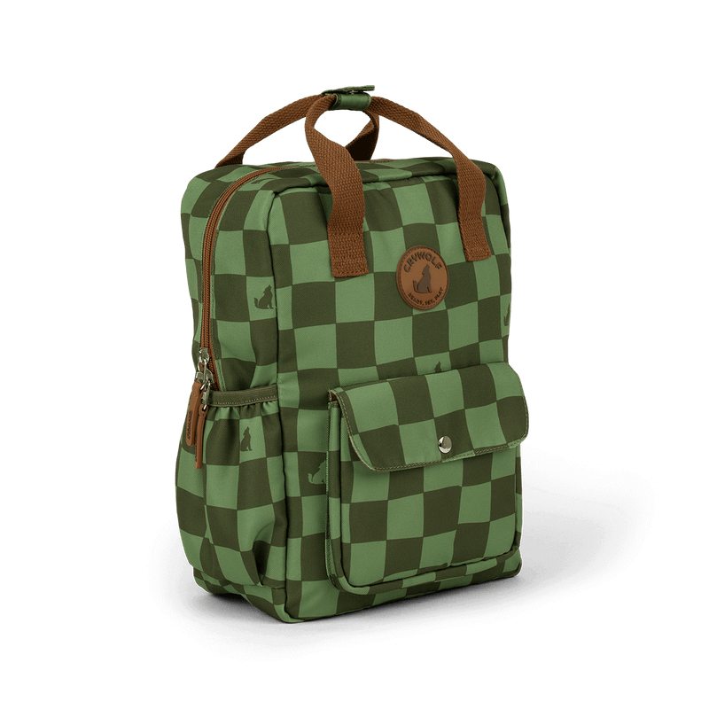 Crywolf Mini Backpack - Green Check
