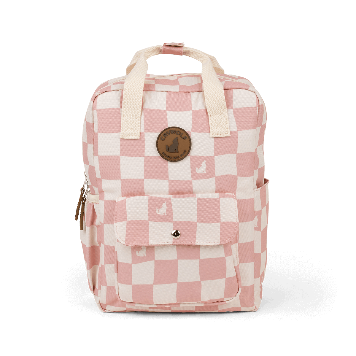 Crywolf Mini Backpack - Pink Check