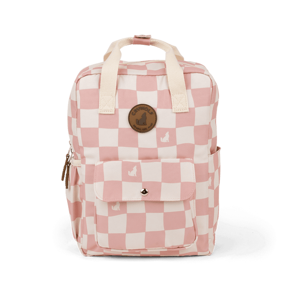 Crywolf Mini Backpack - Pink Check