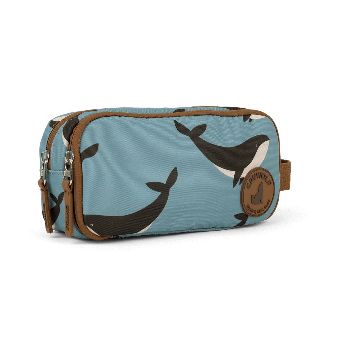 Crywolf Fable Pencil Case - Whale Trail