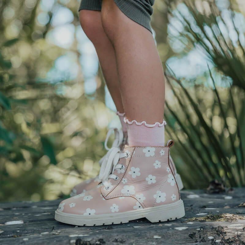 Pretty Brave London Boot - Petal
