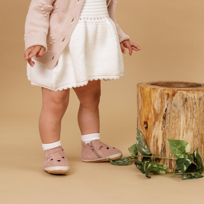 Pretty Brave Cosy Boot - Dusky Pink