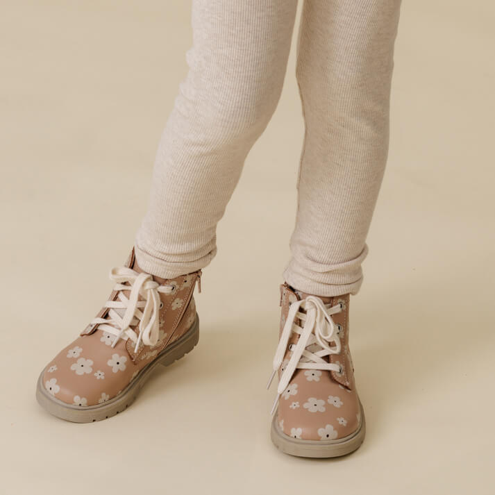 Pretty Brave London Boot - Petal