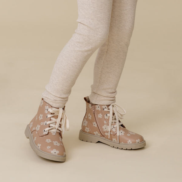 Pretty Brave London Boot - Petal