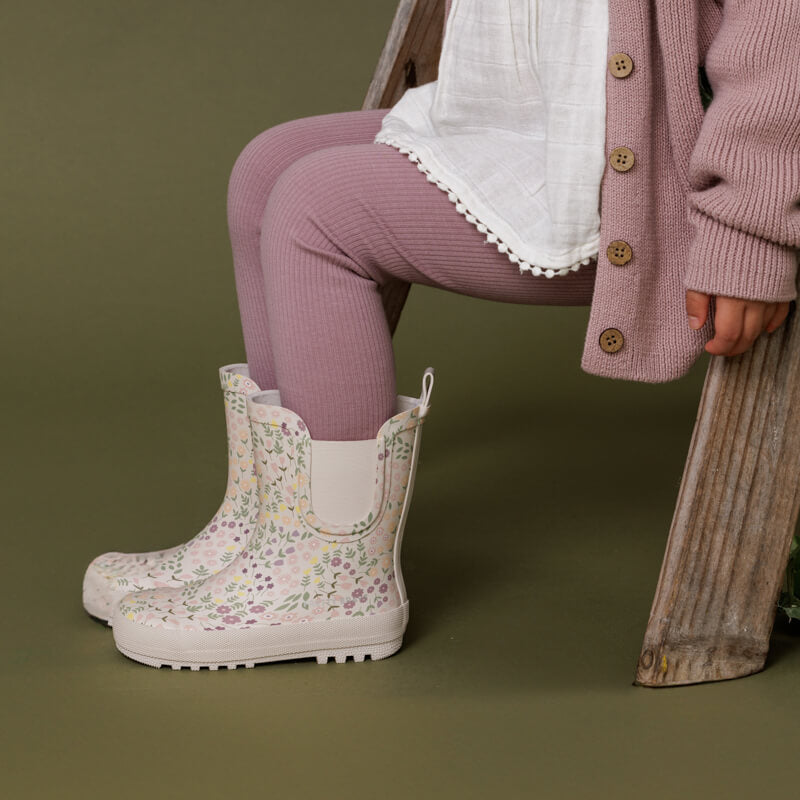 Pretty Brave Puddle Boot - Secret Garden