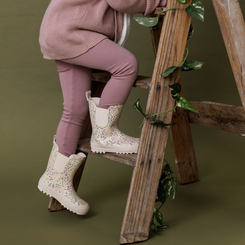 Pretty Brave Puddle Boot - Secret Garden