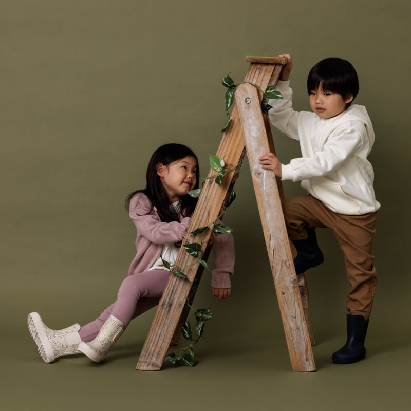 Pretty Brave Puddle Boot - Secret Garden