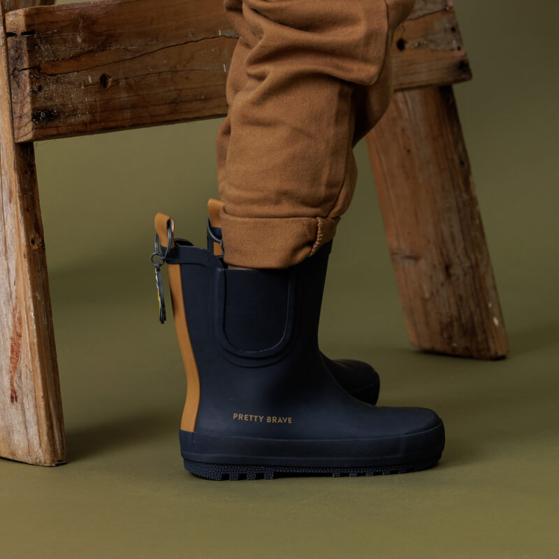 Pretty Brave Puddle Boot - Indigo