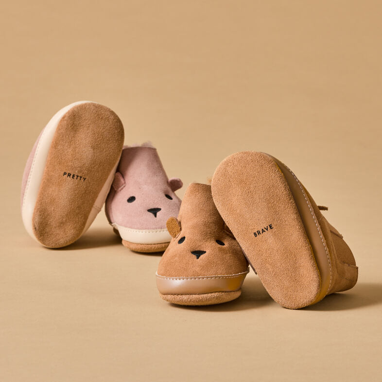 Pretty Brave Cosy Boot - Dusky Pink