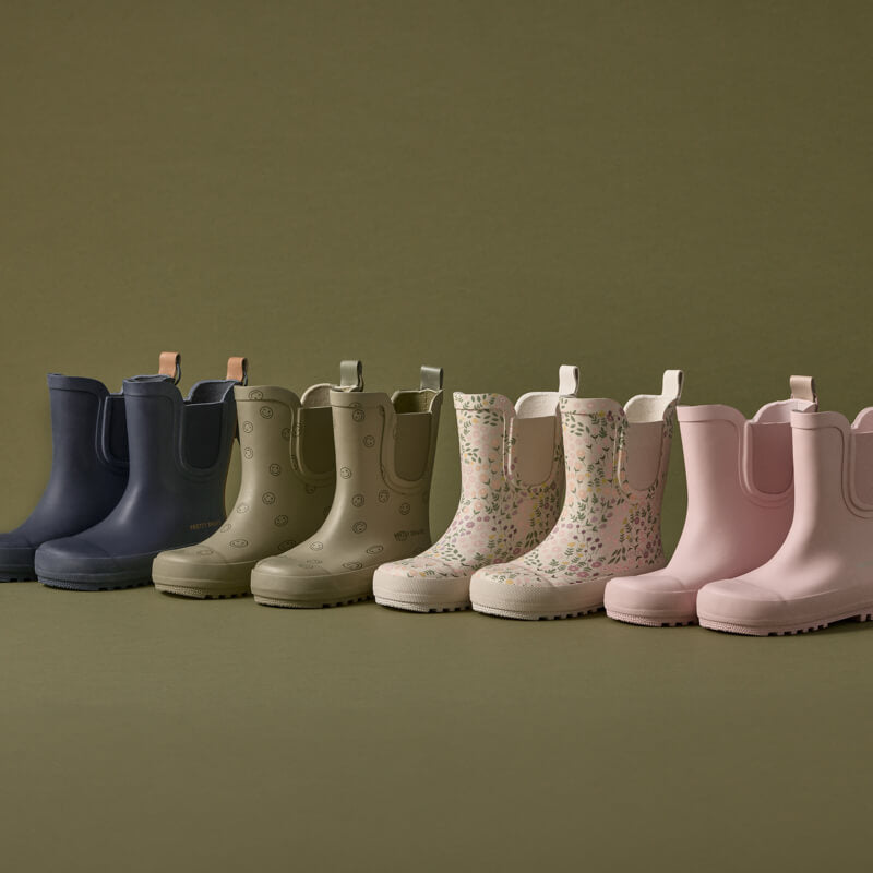 Pretty Brave Puddle Boot - Secret Garden