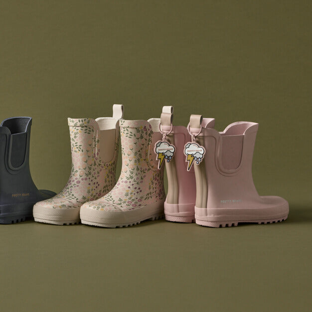 Pretty Brave Puddle Boot - Secret Garden
