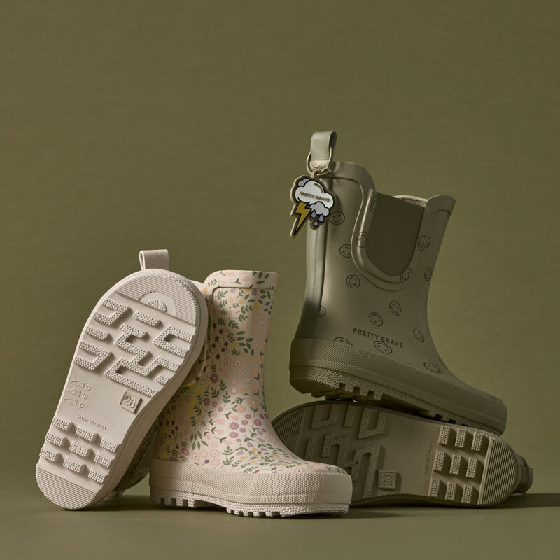 Pretty Brave Puddle Boot - Secret Garden