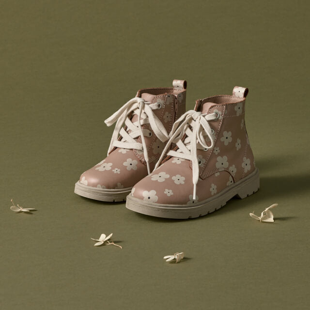 Pretty Brave London Boot - Petal