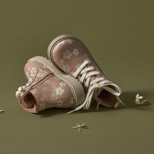 Pretty Brave London Boot - Petal