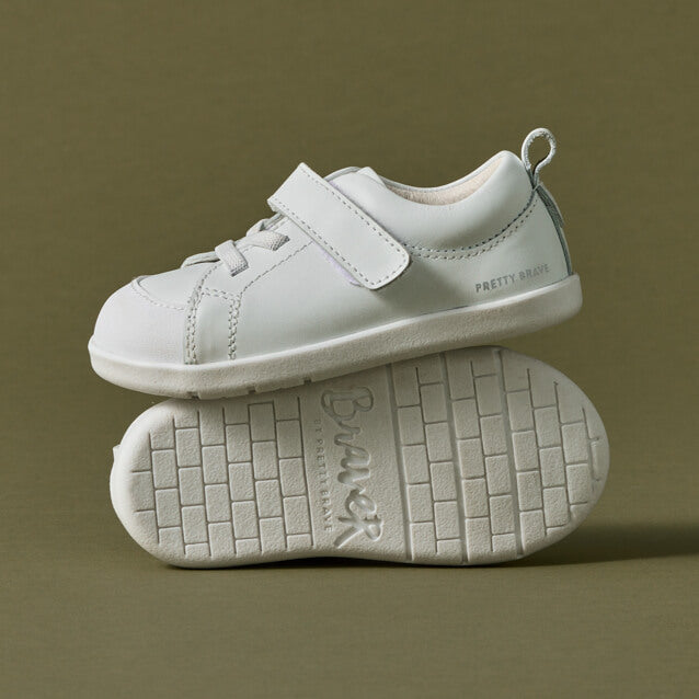 Pretty Brave Boston - White