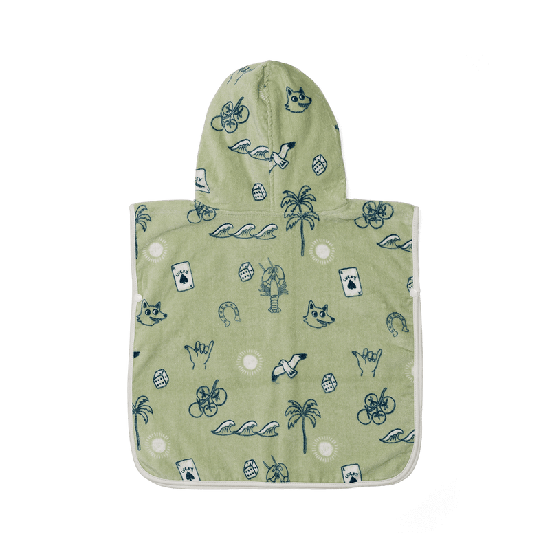 Crywolf Baby Hooded Towel - Lucky Days