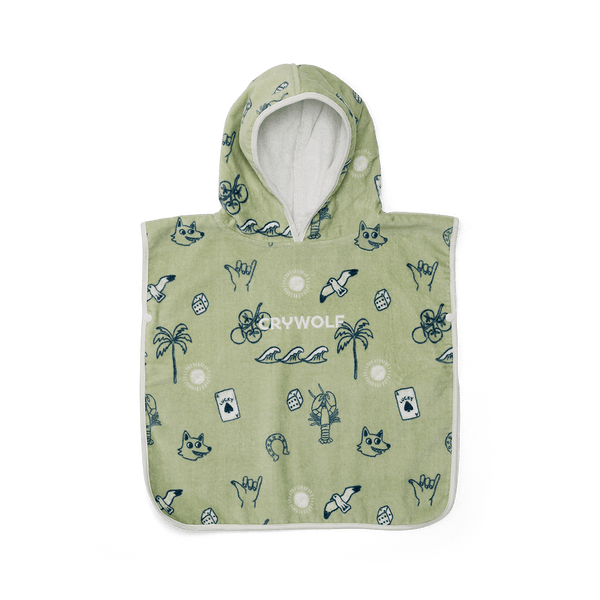 Crywolf Baby Hooded Towel - Lucky Days