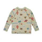 Crywolf Baby Rash Vest - Lucky Days Sage