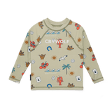 Crywolf Baby Rash Vest - Lucky Days Sage