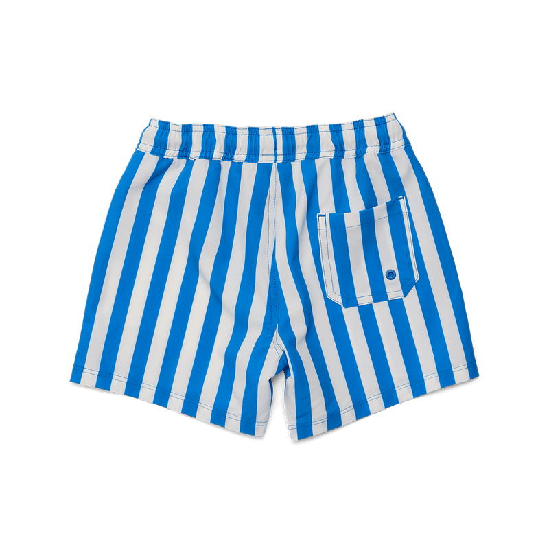 Crywolf Board Short - Deep Ocean Stripe