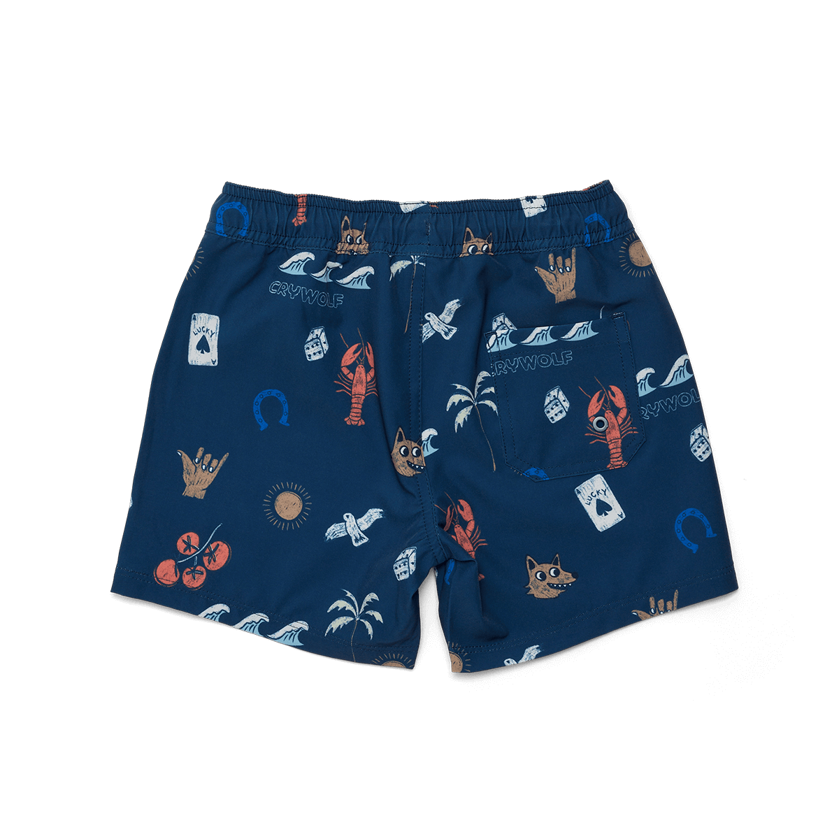 Crywolf Board Short - Lucky Days