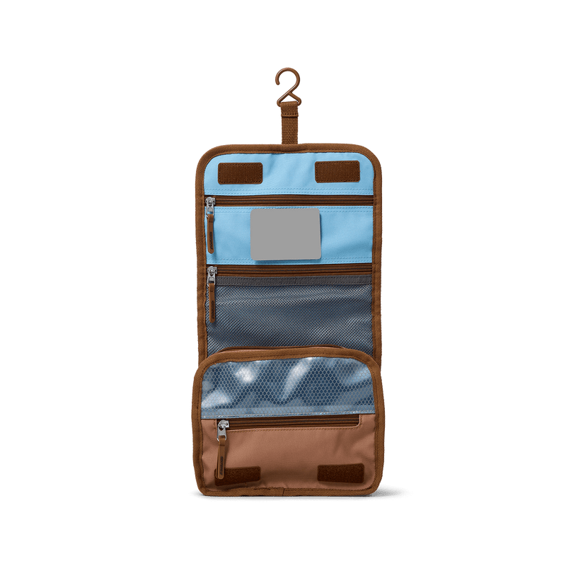 Crywolf Hanging Toiletry Bag - Deep Sea Colourblock